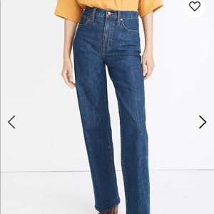 Slim Wide-Leg Full-Length Jeans in Birley Wash